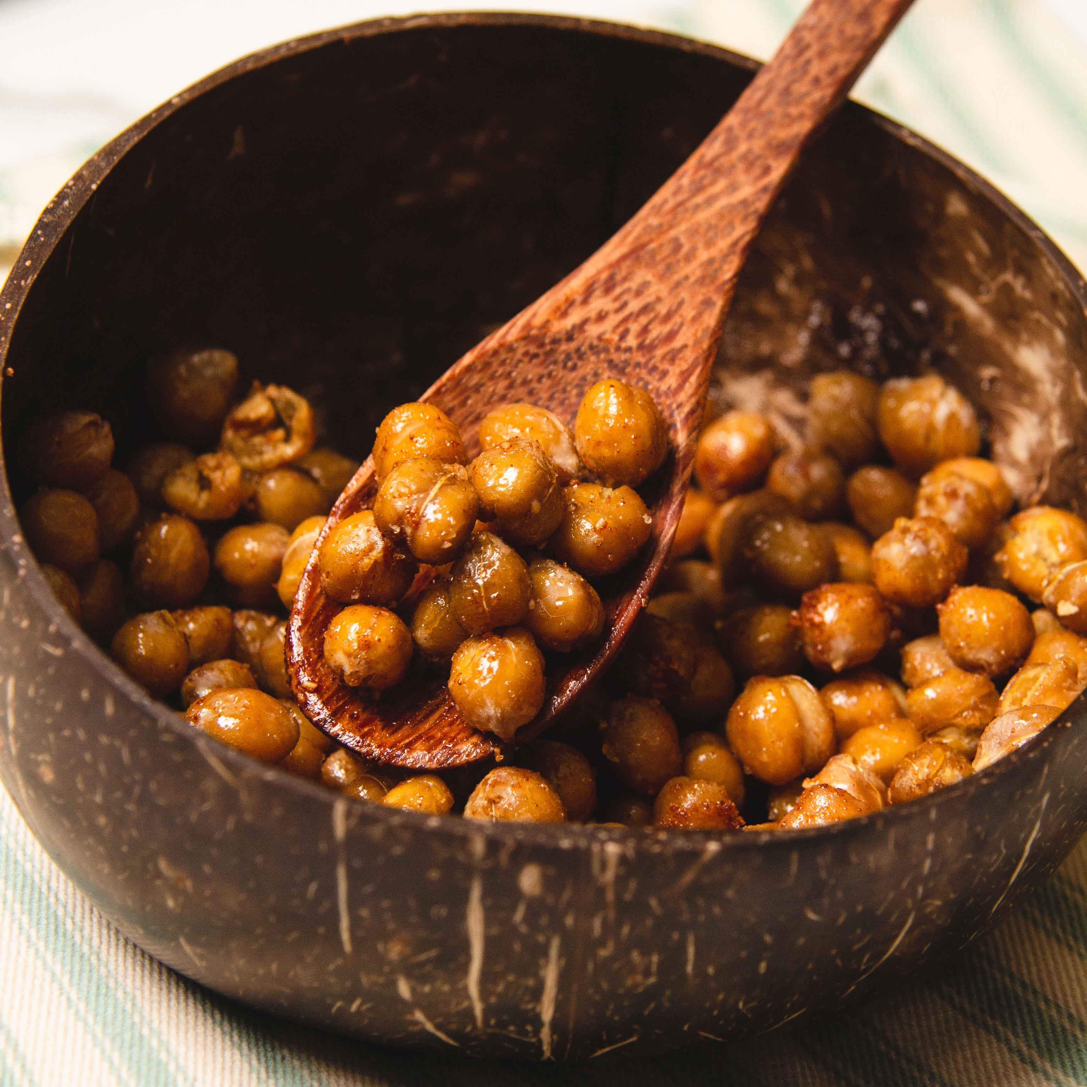 Crunchy Chili Chickpeas