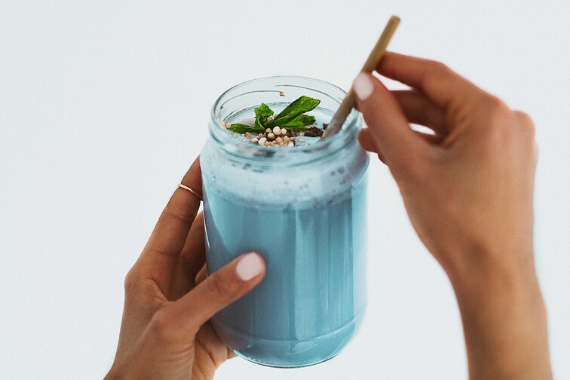 Blue Spirulina Smoothie