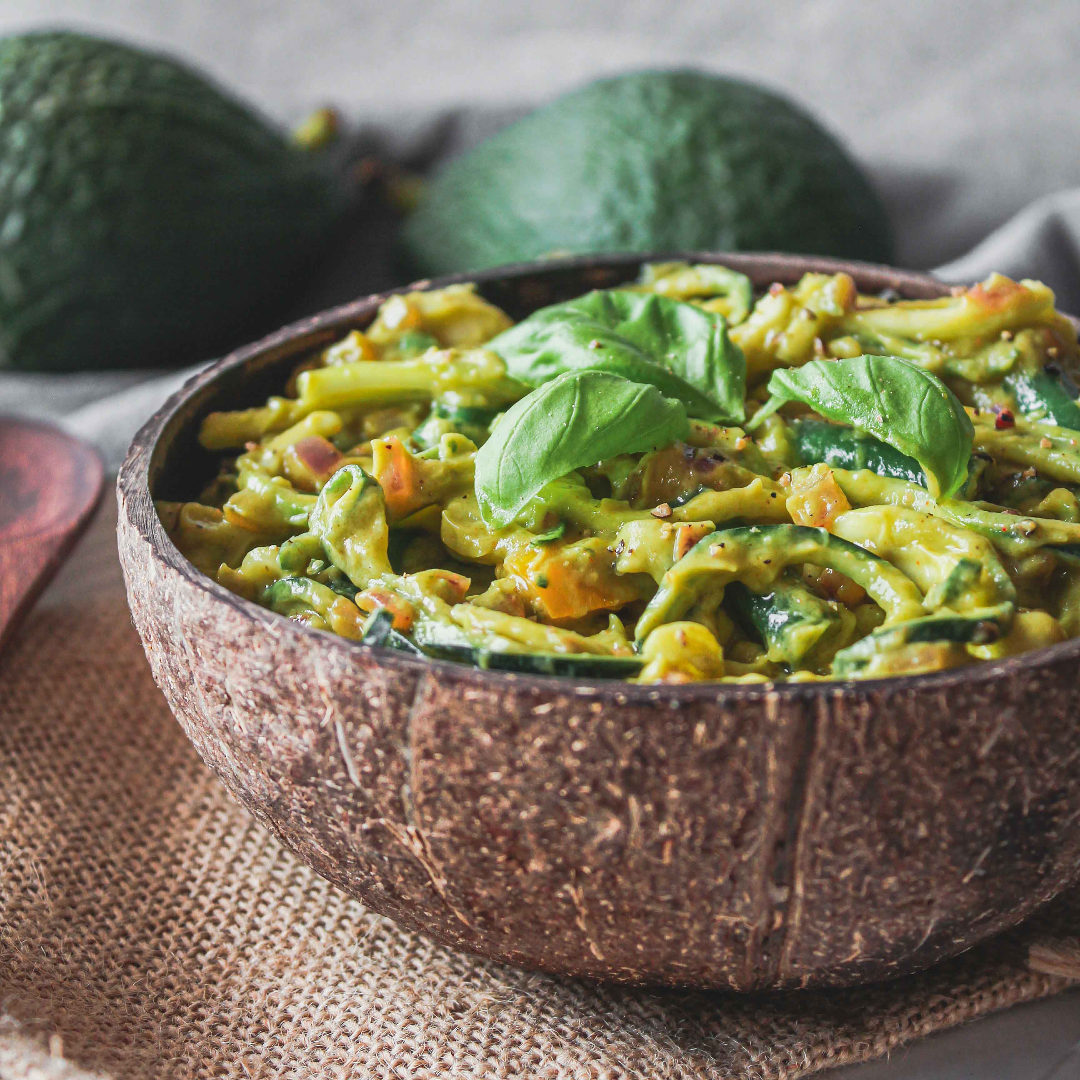 Avocado Herb Zoodles