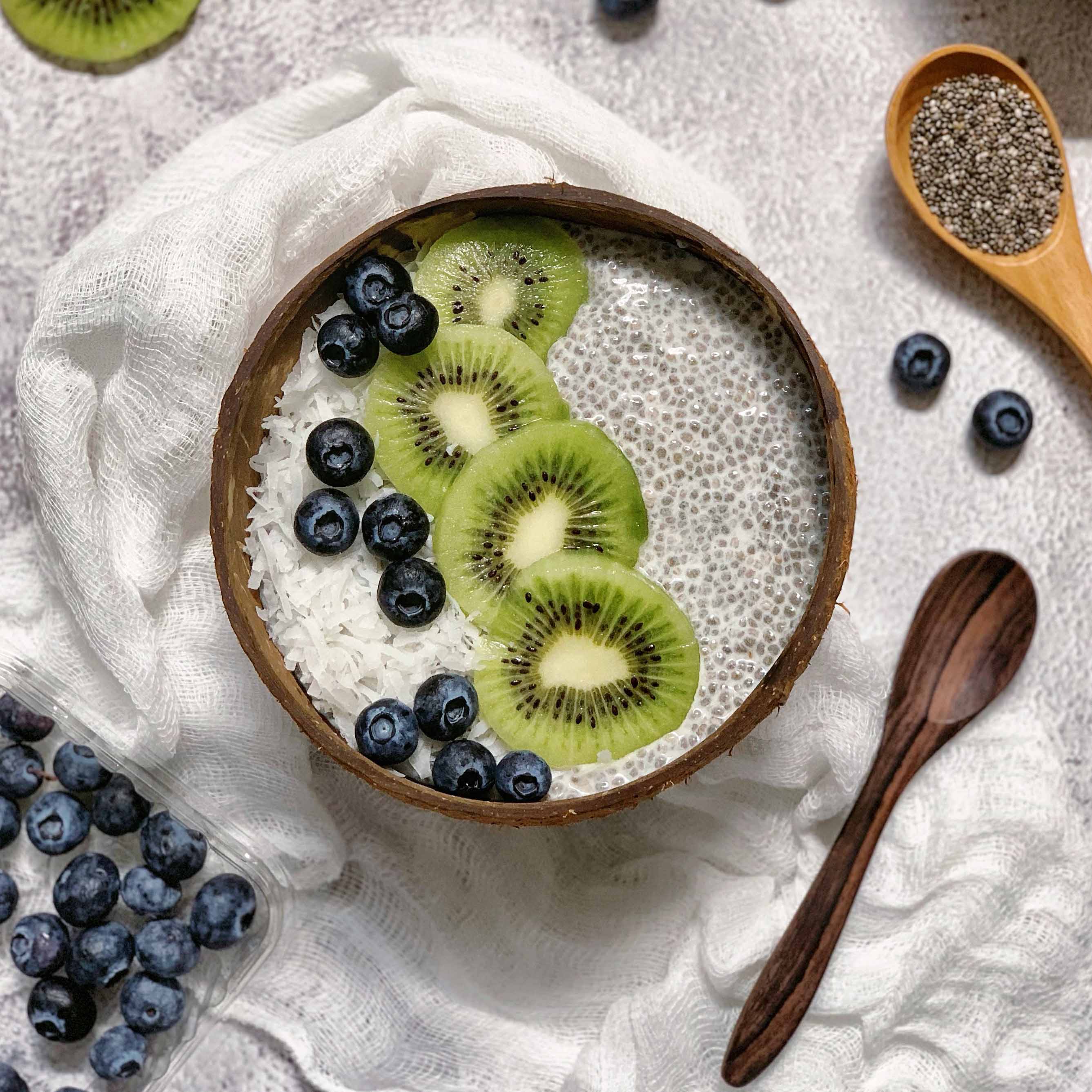 Coconut Vanilla Chia Pudding