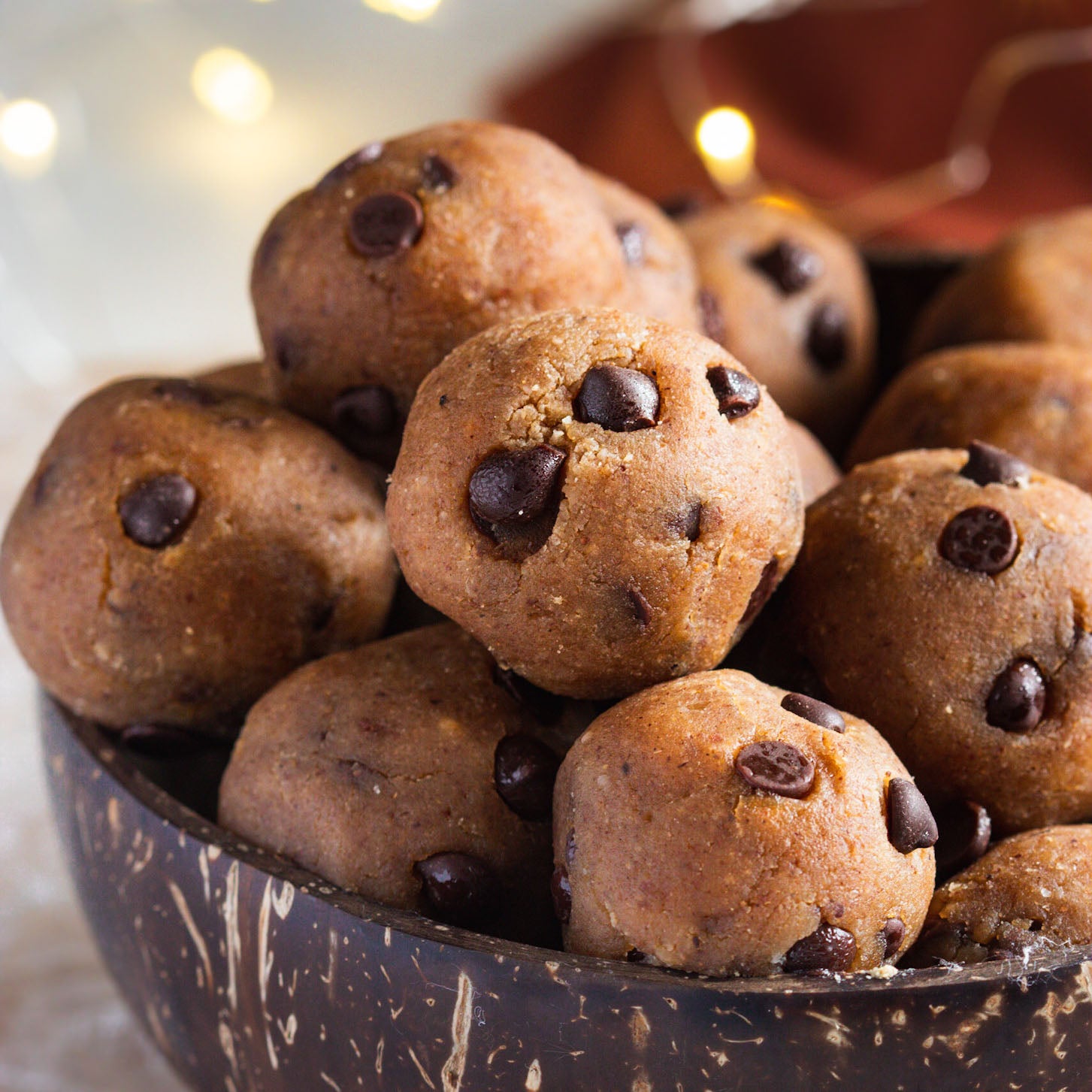 Gingerbread Cookie Dough Bites