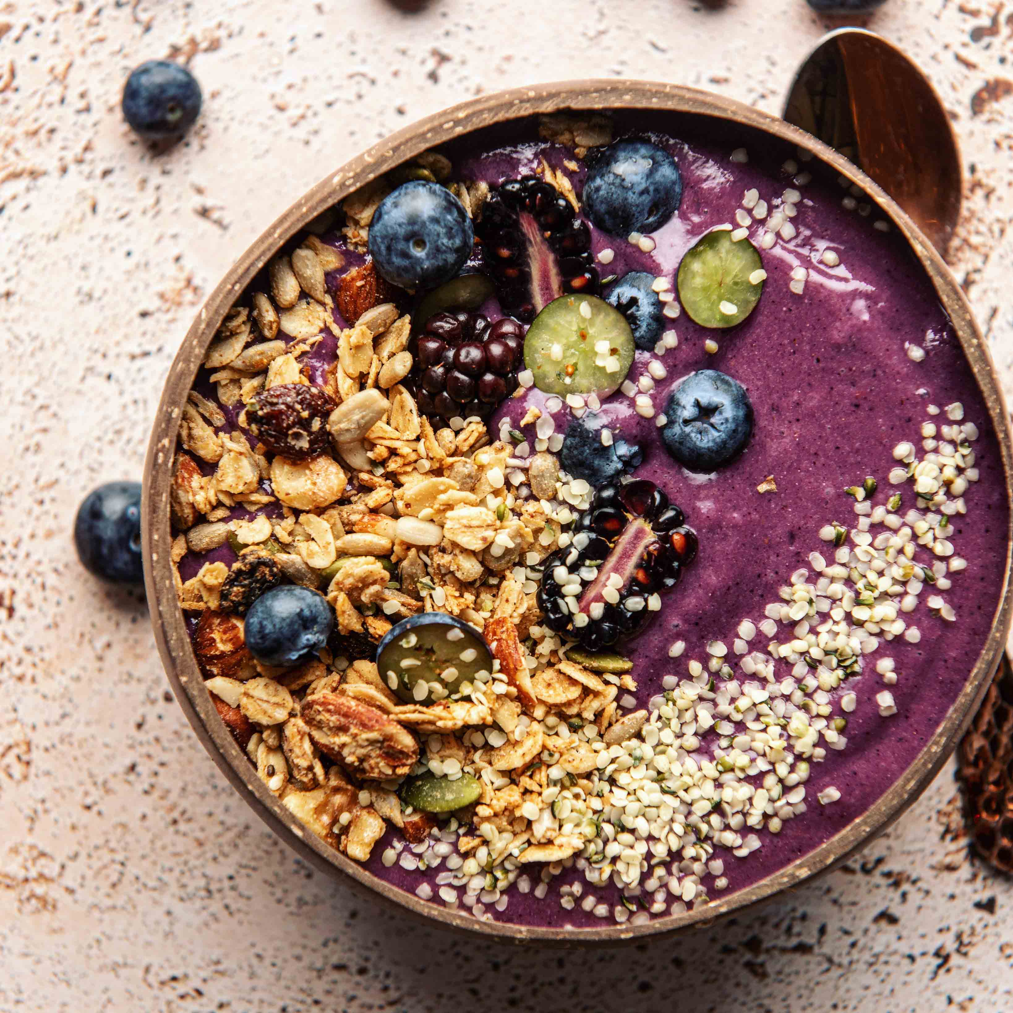 Purple Smoothie Bowl