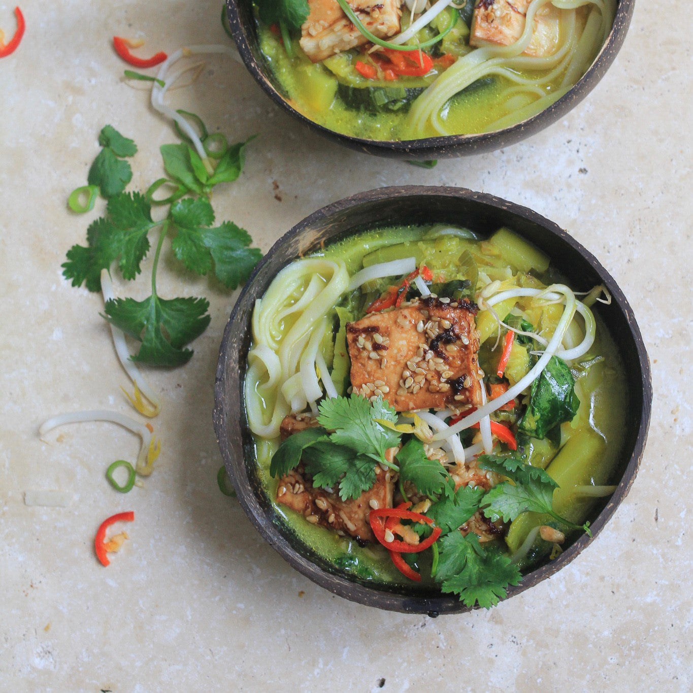 Spicy Tofu Laksa