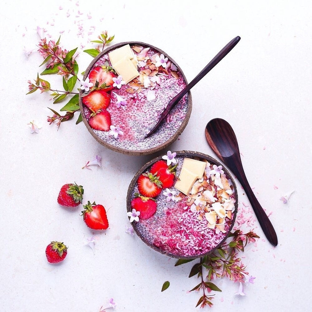 Strawberry Vanilla Chia Pudding