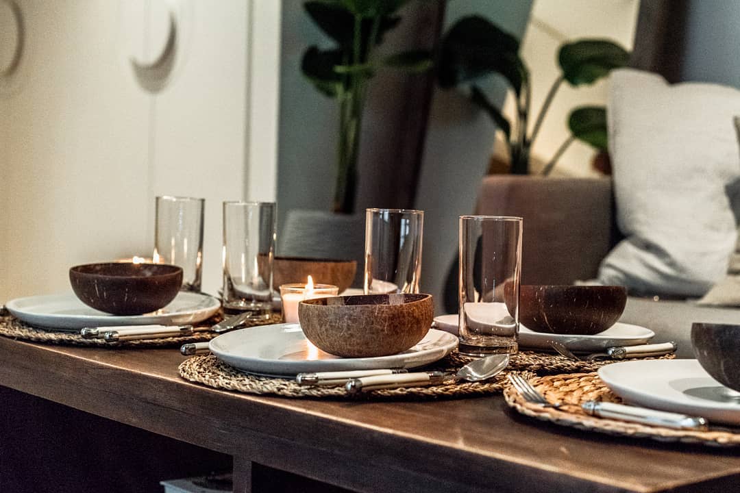 Thanksgiving with Coconut Bowls