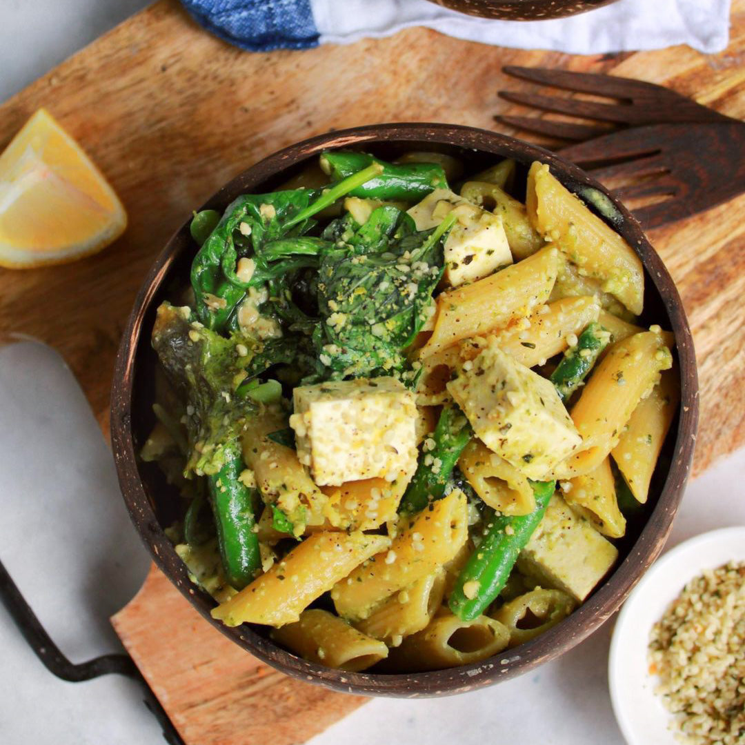 High-Protein Pesto Bowls