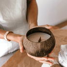 Coconut-Soy Candle by Coconut Bowls