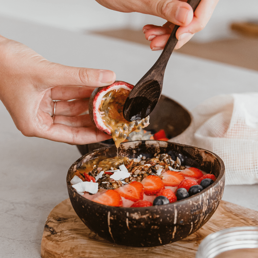 Wooden Buddha Spoon by Coconut Bowls